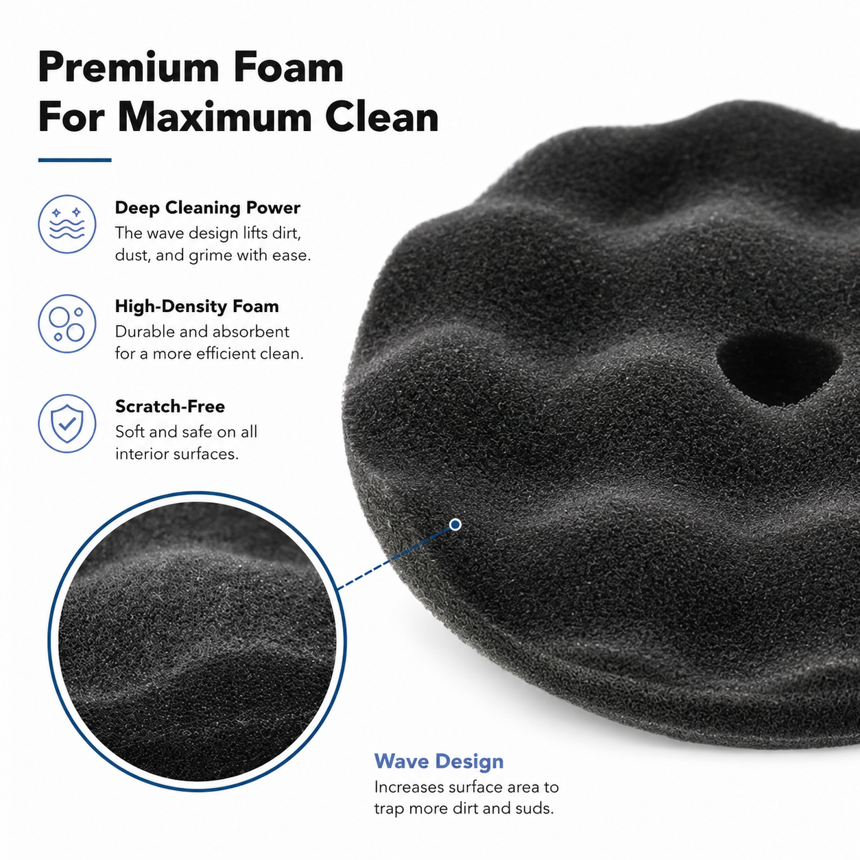 CleanRide™ Self-Dispensing Car Cleaning Brush