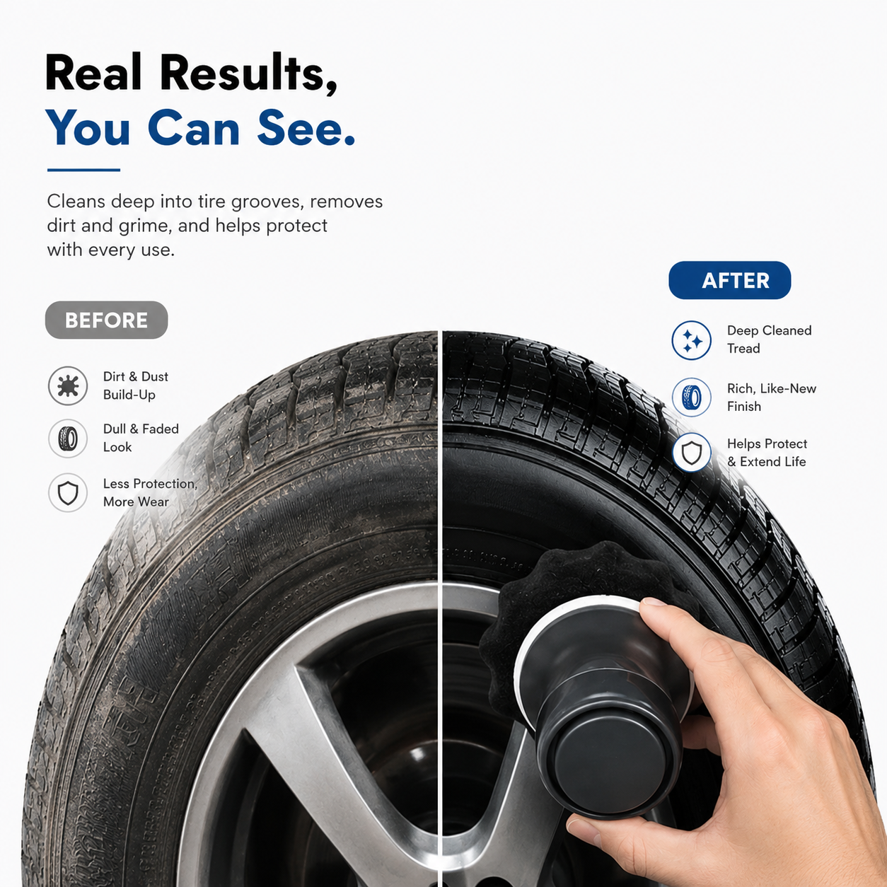 CleanRide™ Self-Dispensing Car Cleaning Brush